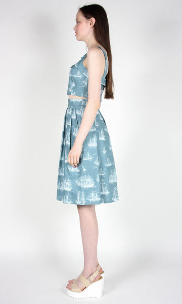 RN1674 - 4 - Ouzel Skirt - Sailboats