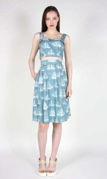 RN1674 - 4 - Ouzel Skirt - Sailboats
