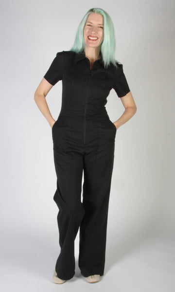 Tyrannulet Jumpsuit - Black