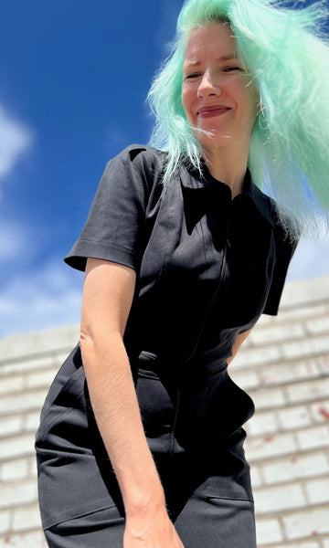 Tyrannulet Jumpsuit - Black