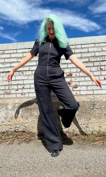Tyrannulet Jumpsuit - Black