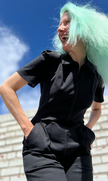 Tyrannulet Jumpsuit - Black