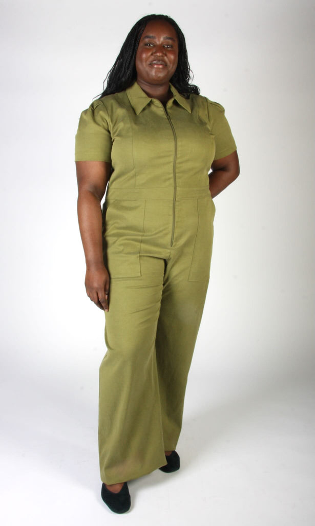 Tyrannulet Jumpsuit - Matcha