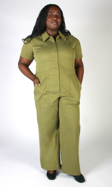 Tyrannulet Jumpsuit - Matcha