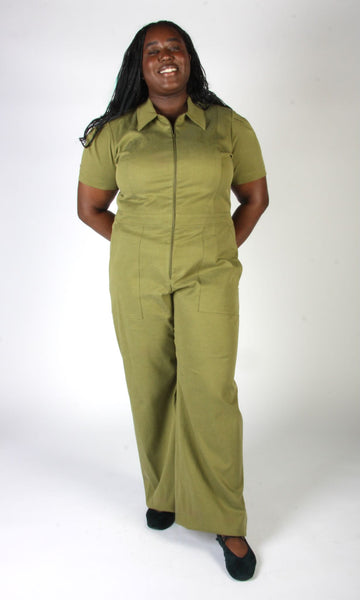 Tyrannulet Jumpsuit - Matcha