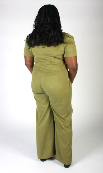 Tyrannulet Jumpsuit - Matcha