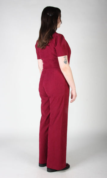 Tyrannulet Jumpsuit - Mulberry