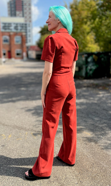 Tyrannulet Jumpsuit - Red Clay