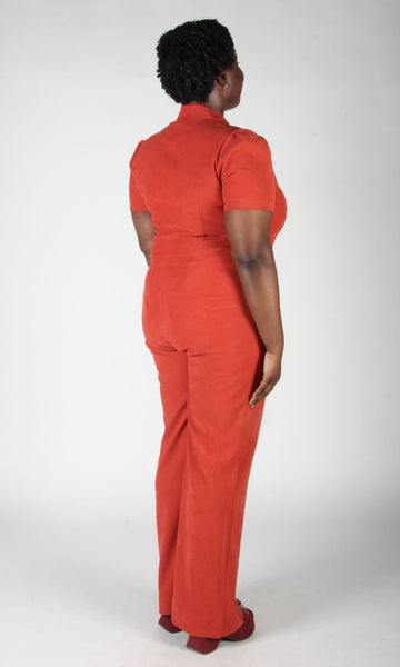 Tyrannulet Jumpsuit - Red Clay