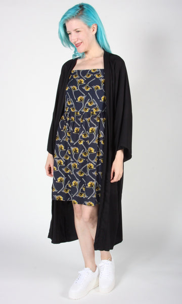 RN1718 - S - Warbler Robe - Black