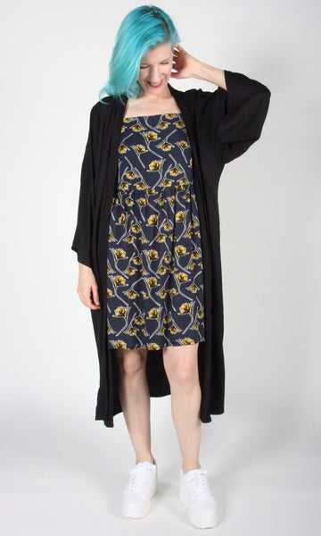 RN1718 - S - Warbler Robe - Black