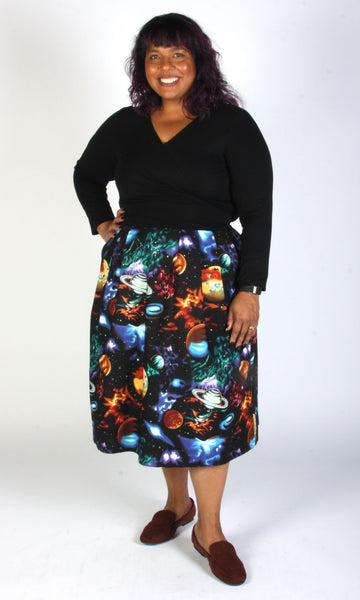 Crescentchest Top - Black