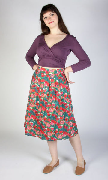 Crescentchest Top - Plum