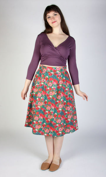 Crescentchest Top - Plum