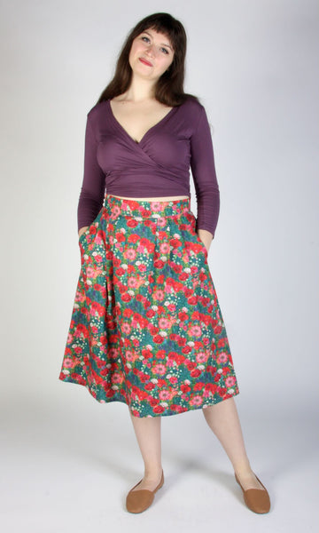 Crescentchest Top - Plum