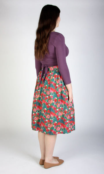 Crescentchest Top - Plum
