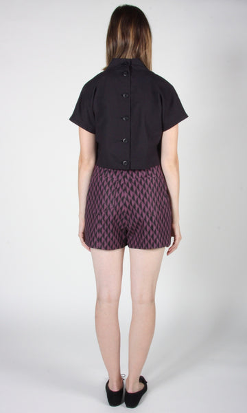 RN1378 - L - Whimbrel Top - Black