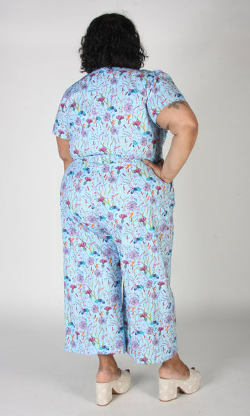 Whinchat Jumpsuit - Flower Toss
