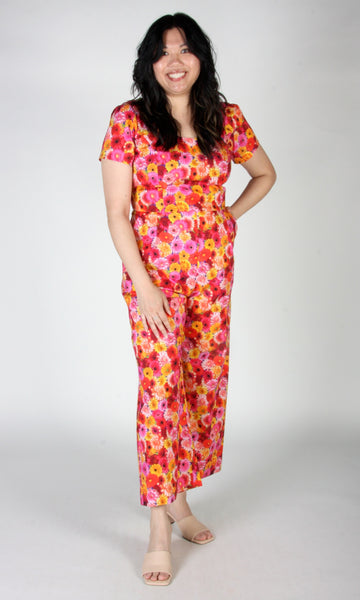 Whinchat Jumpsuit - Petal Party
