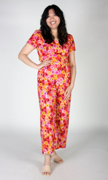 Whinchat Jumpsuit - Petal Party