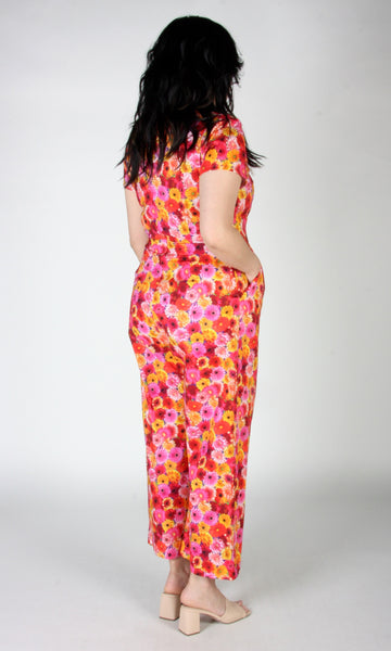 Whinchat Jumpsuit - Petal Party