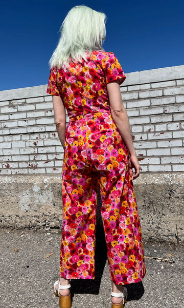 Whinchat Jumpsuit - Petal Party