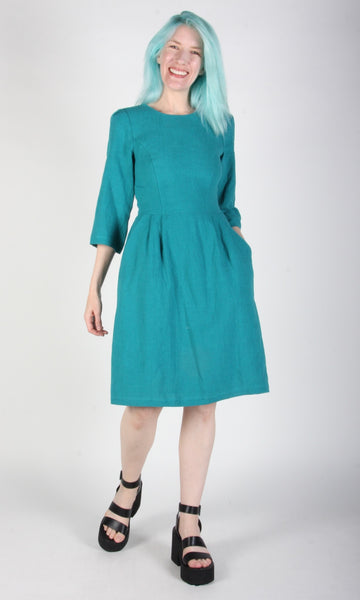 RN1742 - 2 - Whistling Snipe Dress - Teal