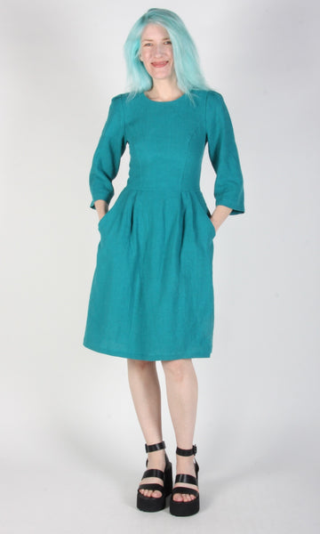 RN1742 - 2 - Whistling Snipe Dress - Teal