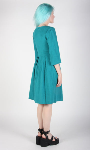 RN1742 - 2 - Whistling Snipe Dress - Teal
