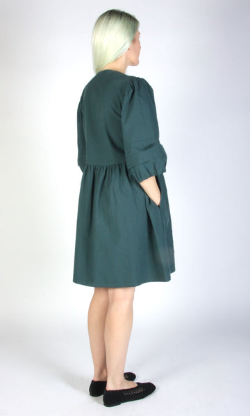 Willow Warbler Dress - Blue Spruce
