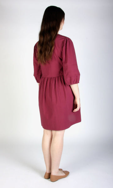 Willow Warbler Dress - Grape