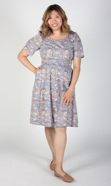 RN1529 - 12 - Winter Chippy Dress  - Baby's Breath