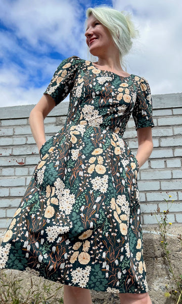RN1712 - 12- Winter Chippy Dress - Bellflower