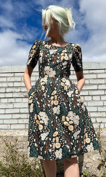 RN1712 - 12- Winter Chippy Dress - Bellflower