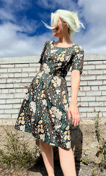 RN1712 - 12- Winter Chippy Dress - Bellflower