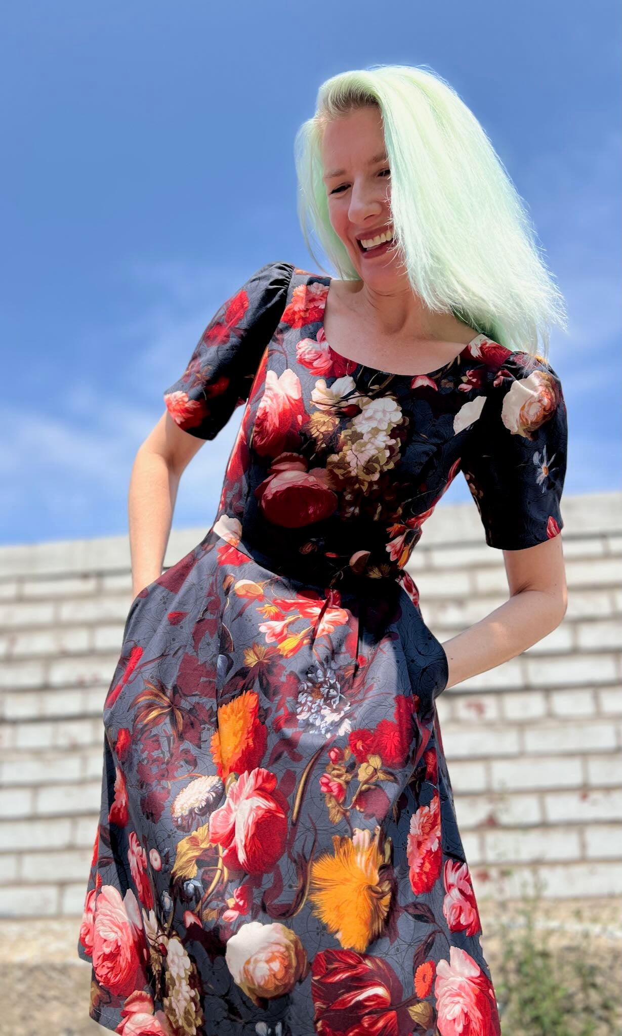 Winter Chippy Dress - Florentine