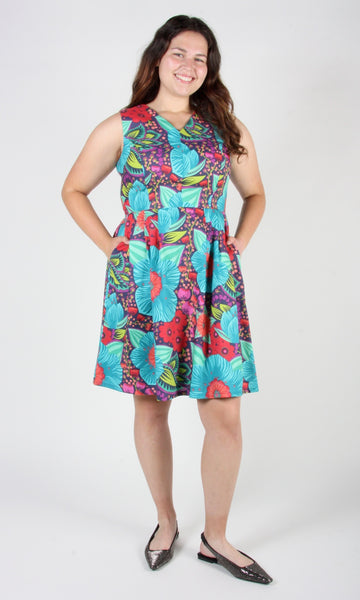 RN1122 - 12 - Wood Snipe Dress - Hothouse