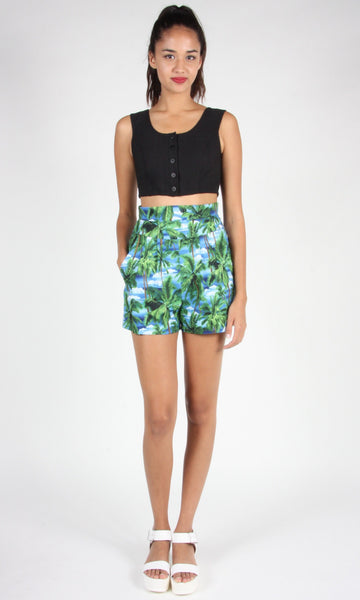 RN1382 - 4 - Wren Short - Palm Trees