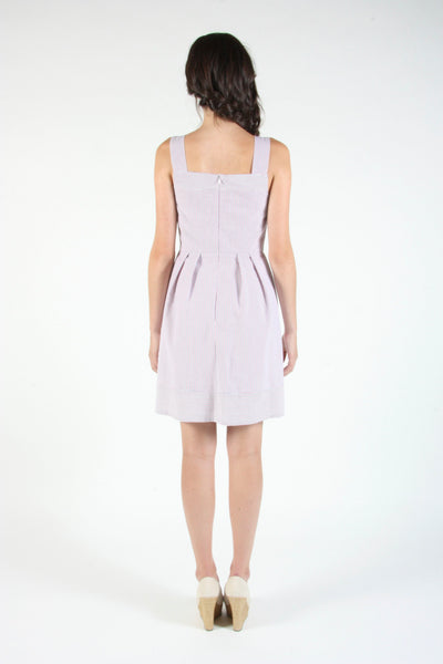 RN1314 -12 - Autruche Dress - Americana Seersucker