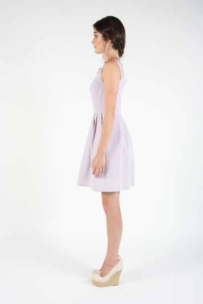 RN1314 -12 - Autruche Dress - Americana Seersucker