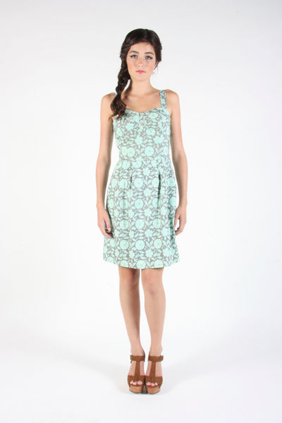 RN1058 - 6 - Bouvreuil Dress - Verdigris Mallow