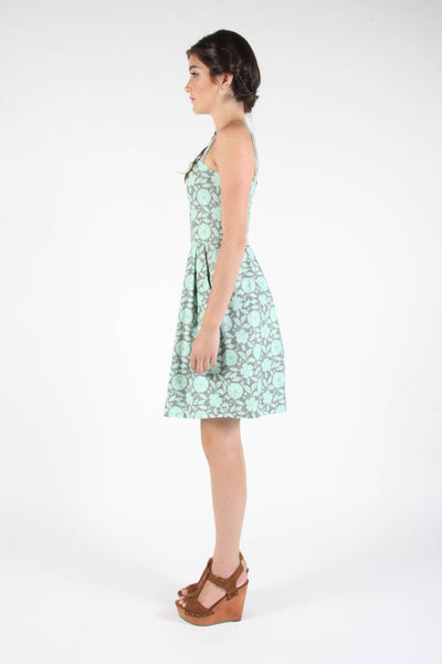 RN1058 - 6 - Bouvreuil Dress - Verdigris Mallow
