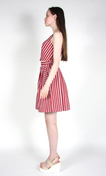 RN1605 - 14 - Iora Skirt - Red Stripes