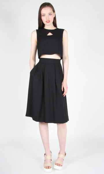 RN1638 - 12 - Godwit Skirt - Black
