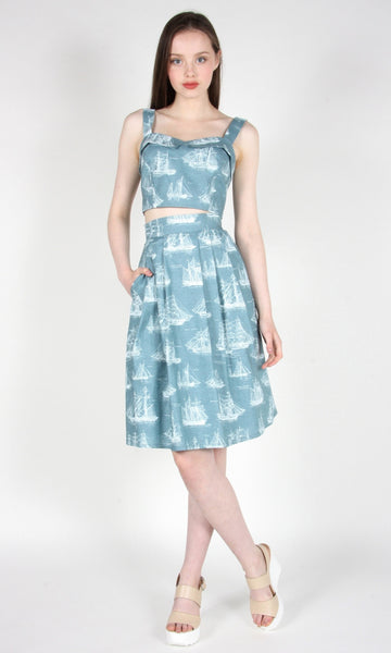 RN1674 - 4 - Ouzel Skirt - Sailboats
