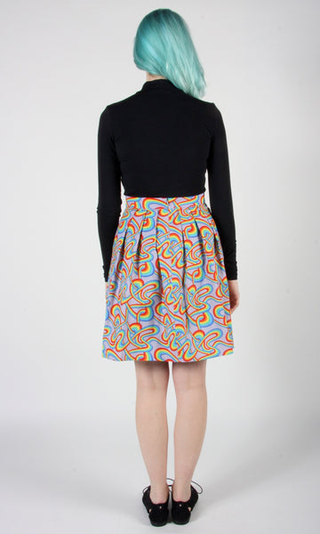 Akialoa Skirt - Rainbow Tangle