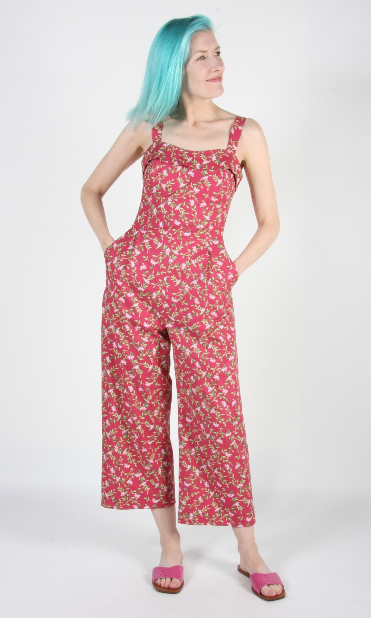 Anabasitte Jumpsuit - Rosy Creeper