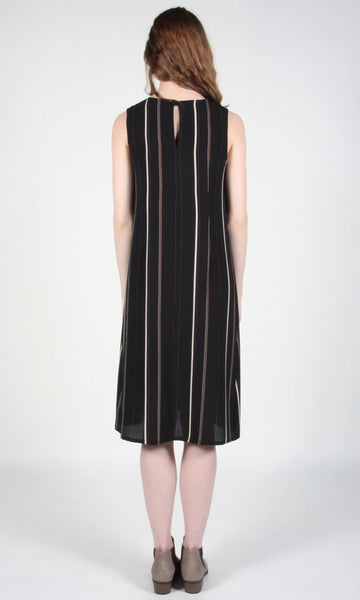 RN1 - 2 - Fulmar Dress - Black Stripes