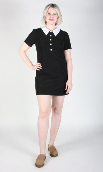 Peep Dress - Black