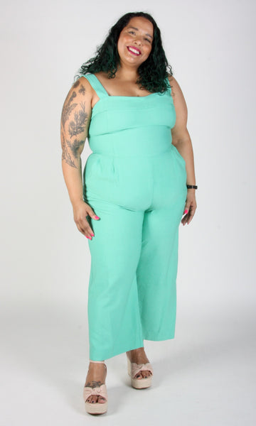 Sandgrouse Jumpsuit - Mint Julep